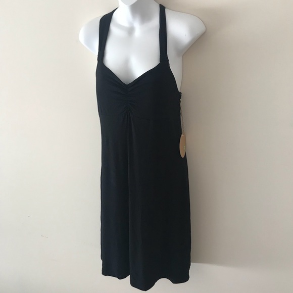 Dakini Dresses & Skirts - Dakini black stretchy summer dress w. Built in bra